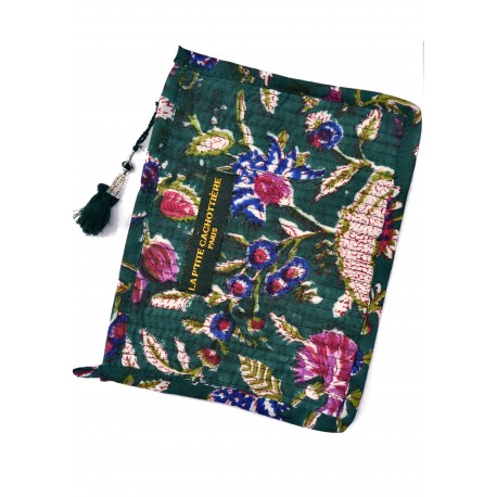 Pochette A5 Block Print India - Divers Coloris