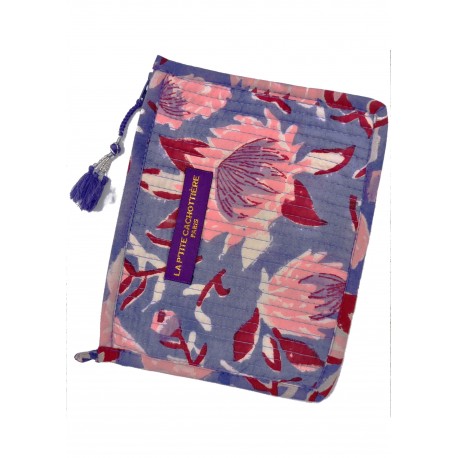 Pochette A5 Block Print India - Divers Coloris