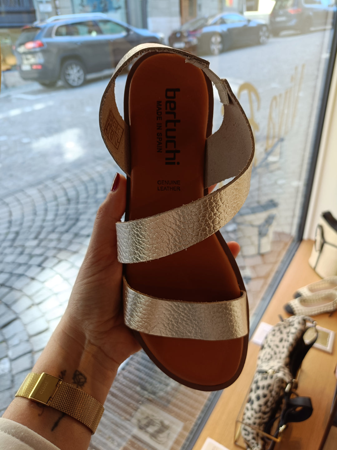Sandales Romana - Platino
