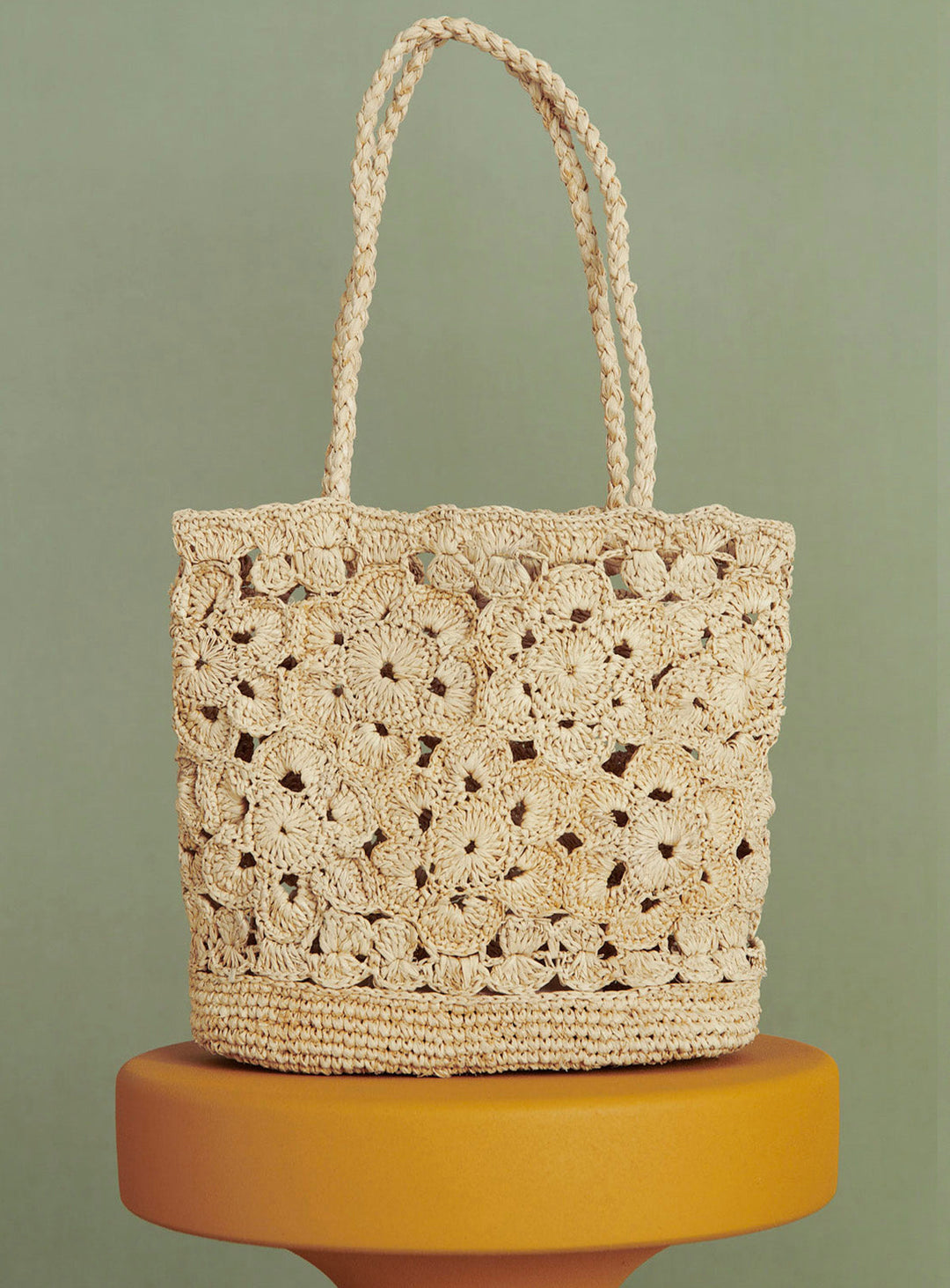 Sac Cabas Sunday Raphia Naturel