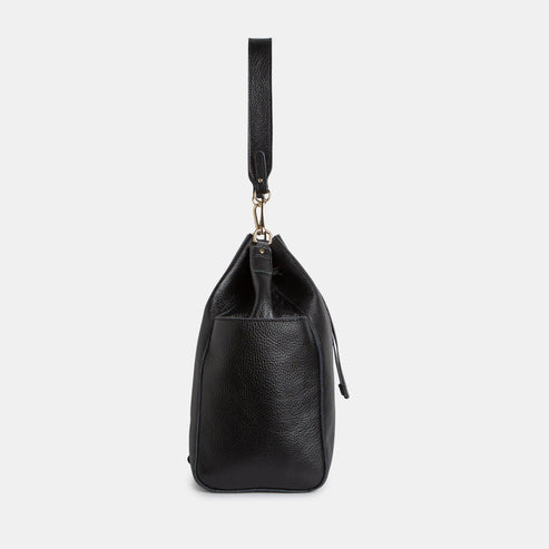 Sac Large Saku Double Pocket Grainé - Divers Coloris