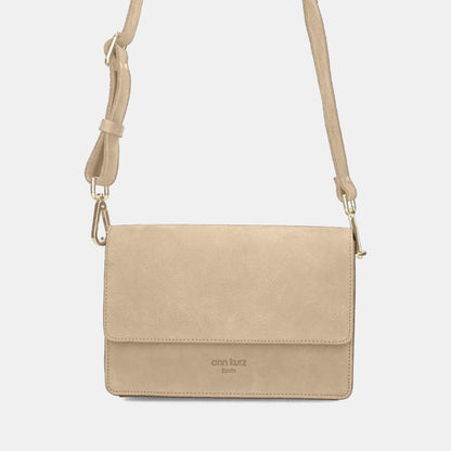 Le Parfait Sac à Bandoulière Carré Suède - Divers coloris