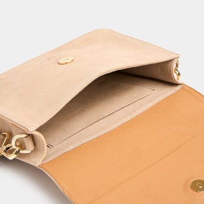 Le Parfait Sac à Bandoulière Carré Suède - Divers coloris