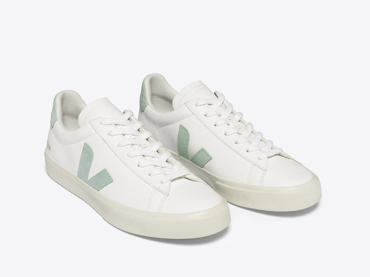 Baskets Campo Chromefree Leather Extra-White Matcha