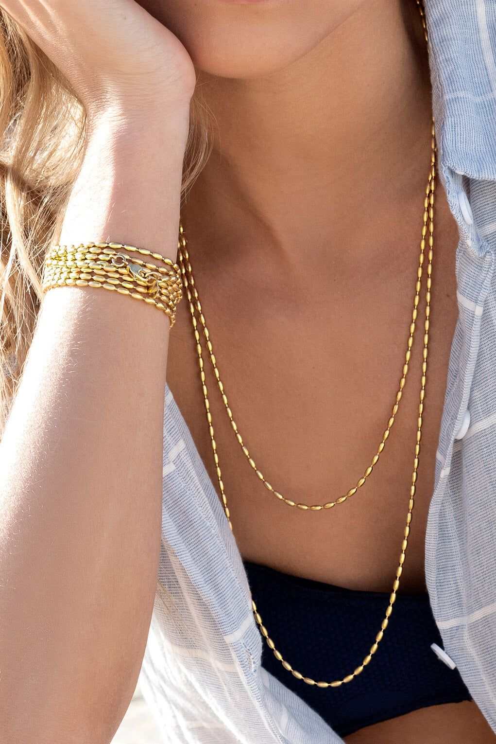 Collier Malibu Doré