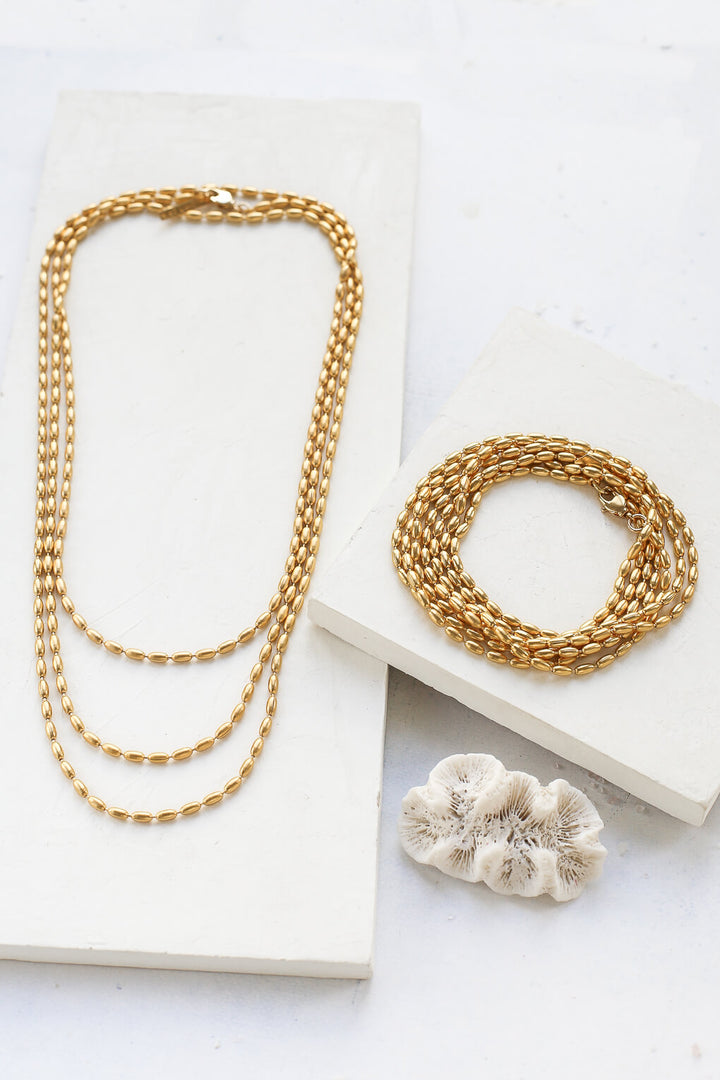 Collier Malibu Doré