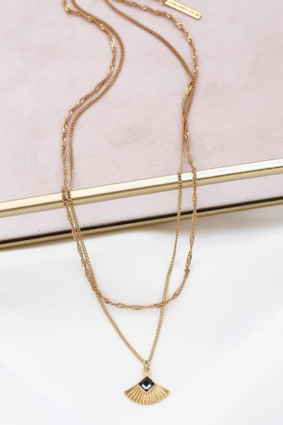 Collier Double Ida Doré