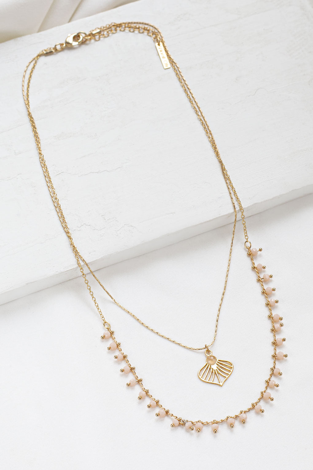 Collier Double Noya Dorée