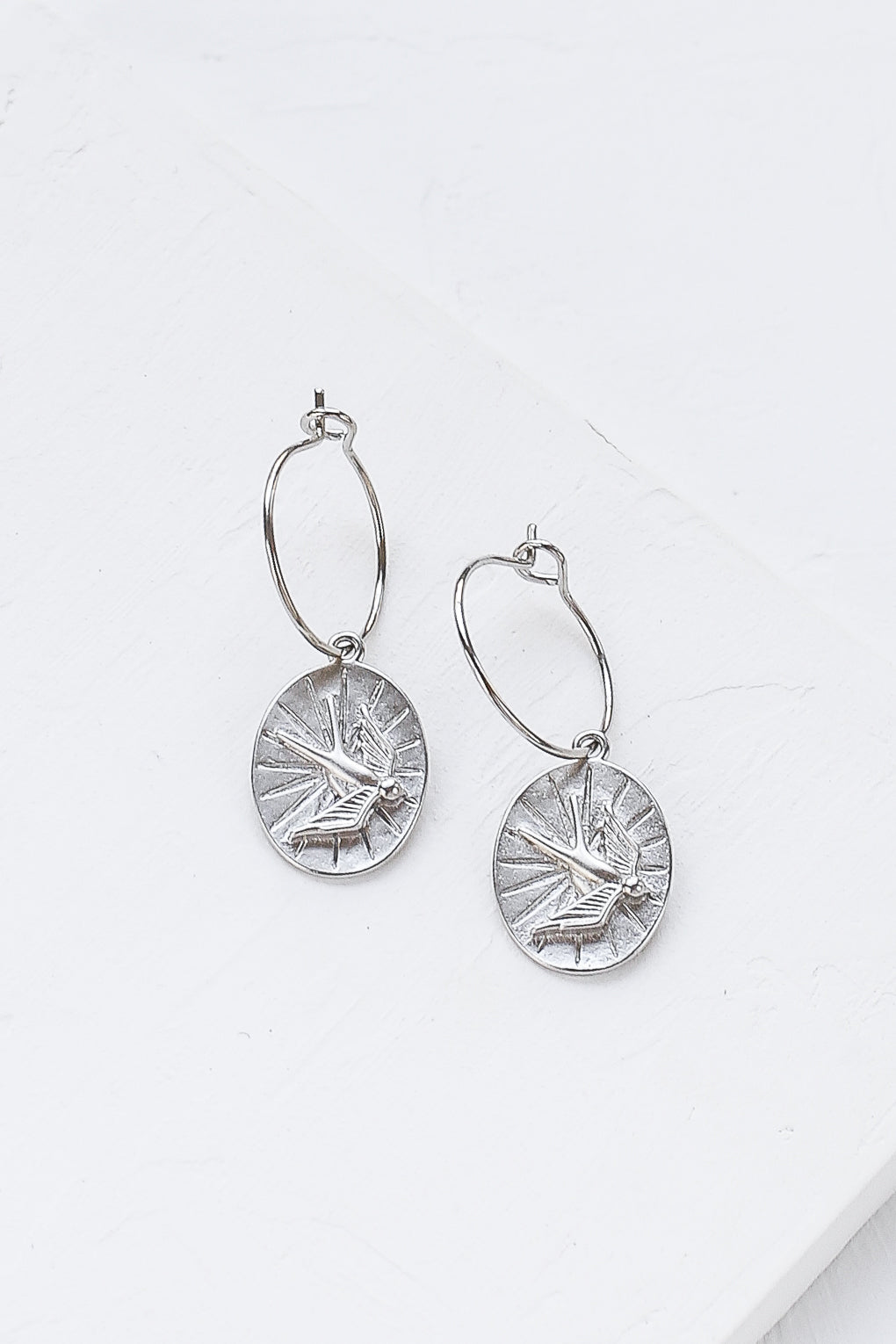 Boucles d'oreilles Frederique Argentées