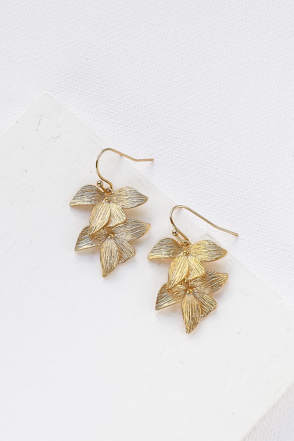 Boucles Erica Drop Dorées
