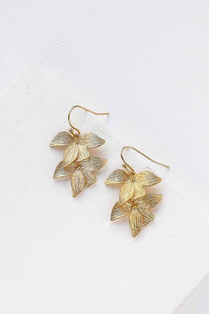 Boucles Erica Drop Dorées
