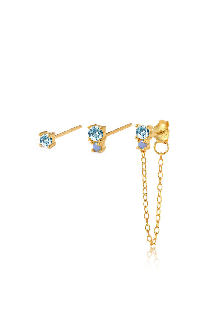 Boucles Soho Set Dorées