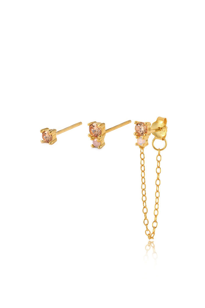 Boucles Soho Set Dorées