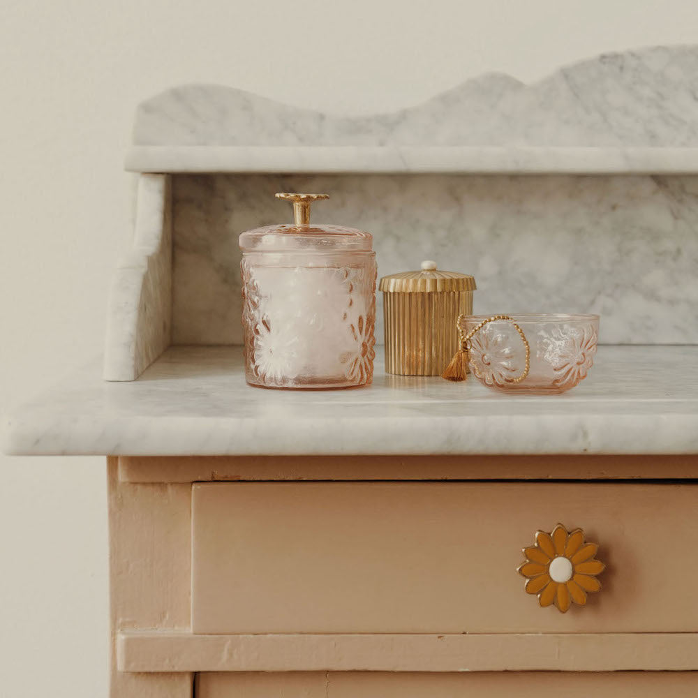 Bol Fleur en Verre