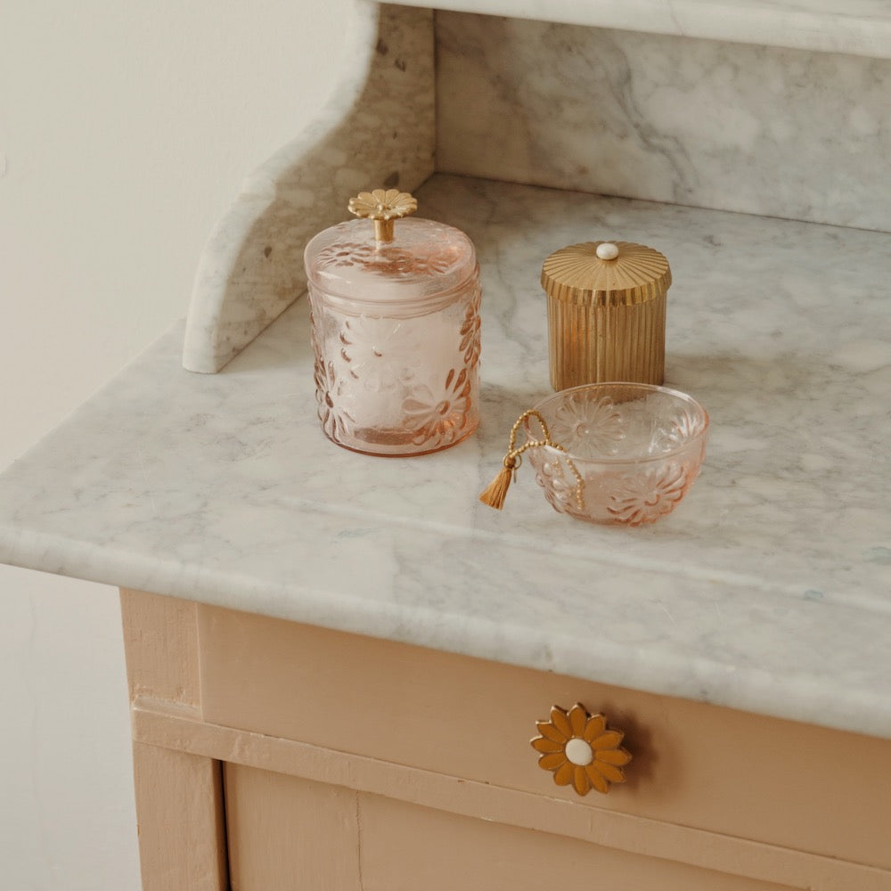Bol Fleur en Verre