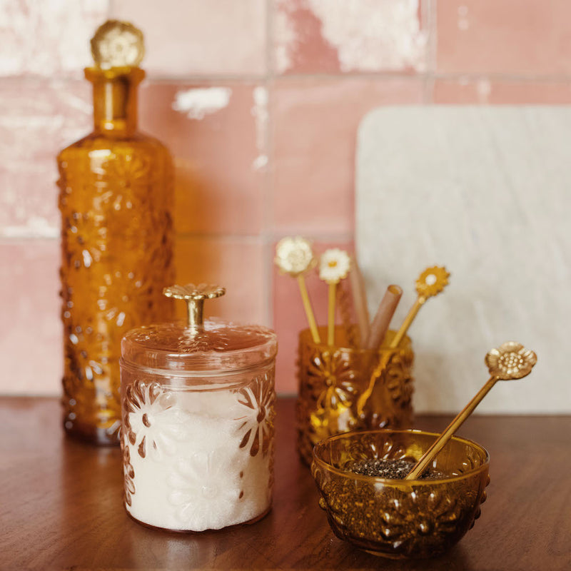 Bol Fleur en Verre