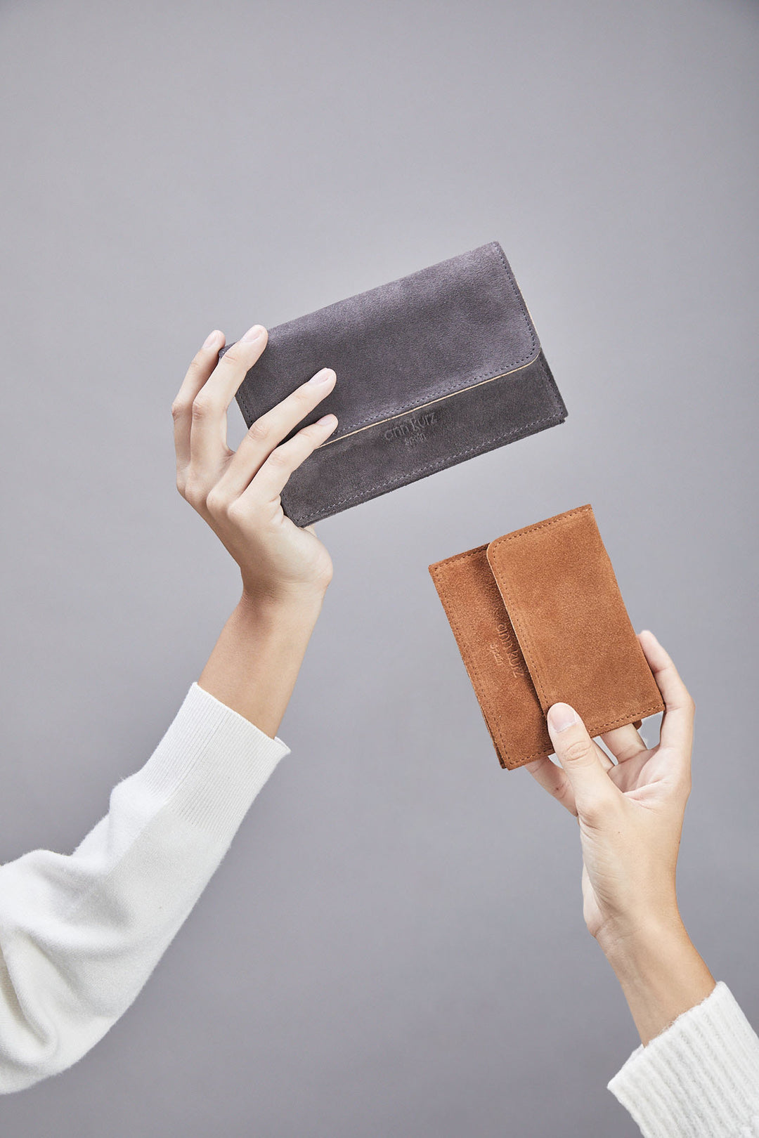 Pochette Compact Purse Nappa - Divers coloris