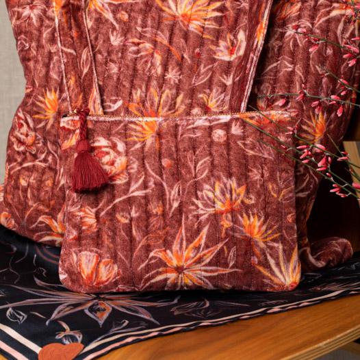 Trousse Carlotta Pensées Violine
