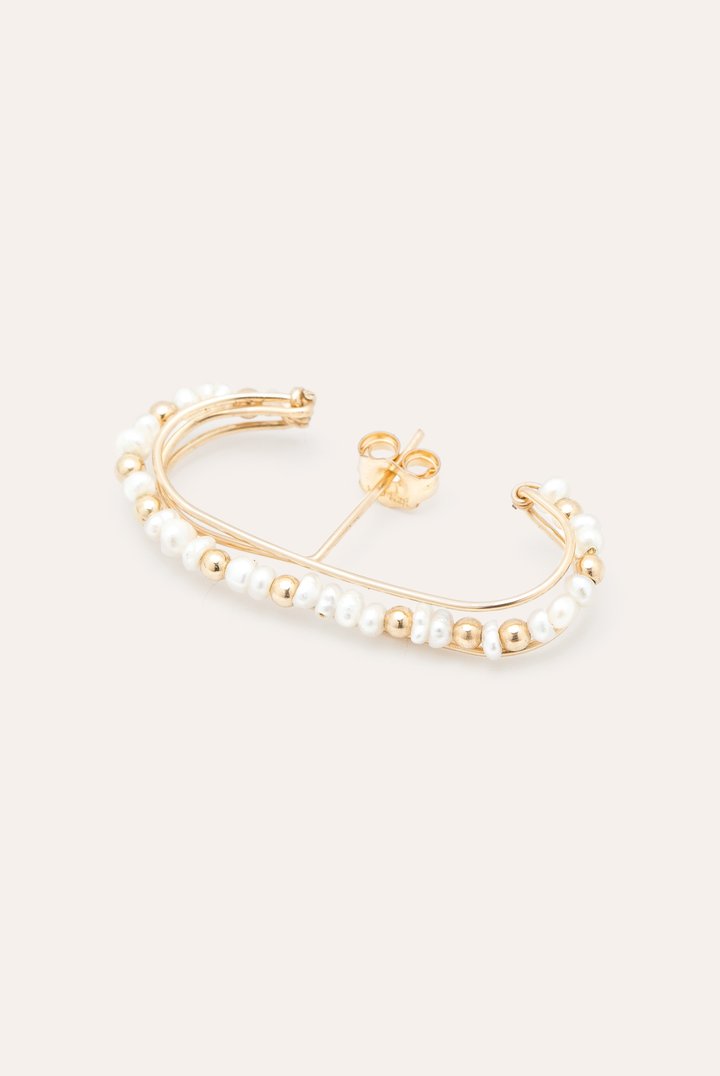 Boucle d'oreille Queen Illusion