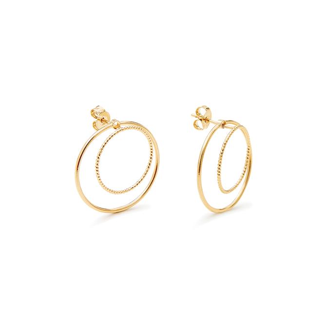 BDM viva frida shop online boutique lausanne boucles d'oreilles desirs or