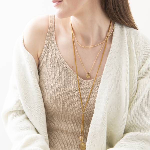 Collier Flora Doré