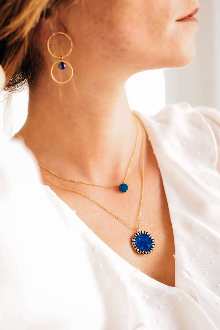 Collier Carole 8 mm - Divers Coloris