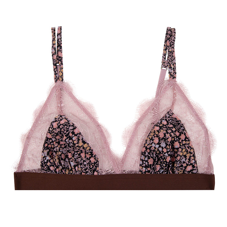 Soutien Love Lace Mini Flower Print