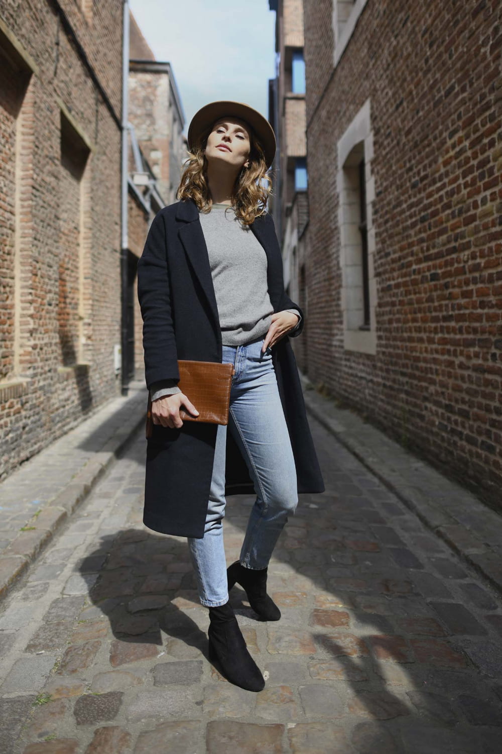 Pochette Willy Cognac