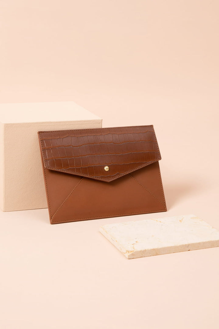 Petite Pochette Joey Cognac