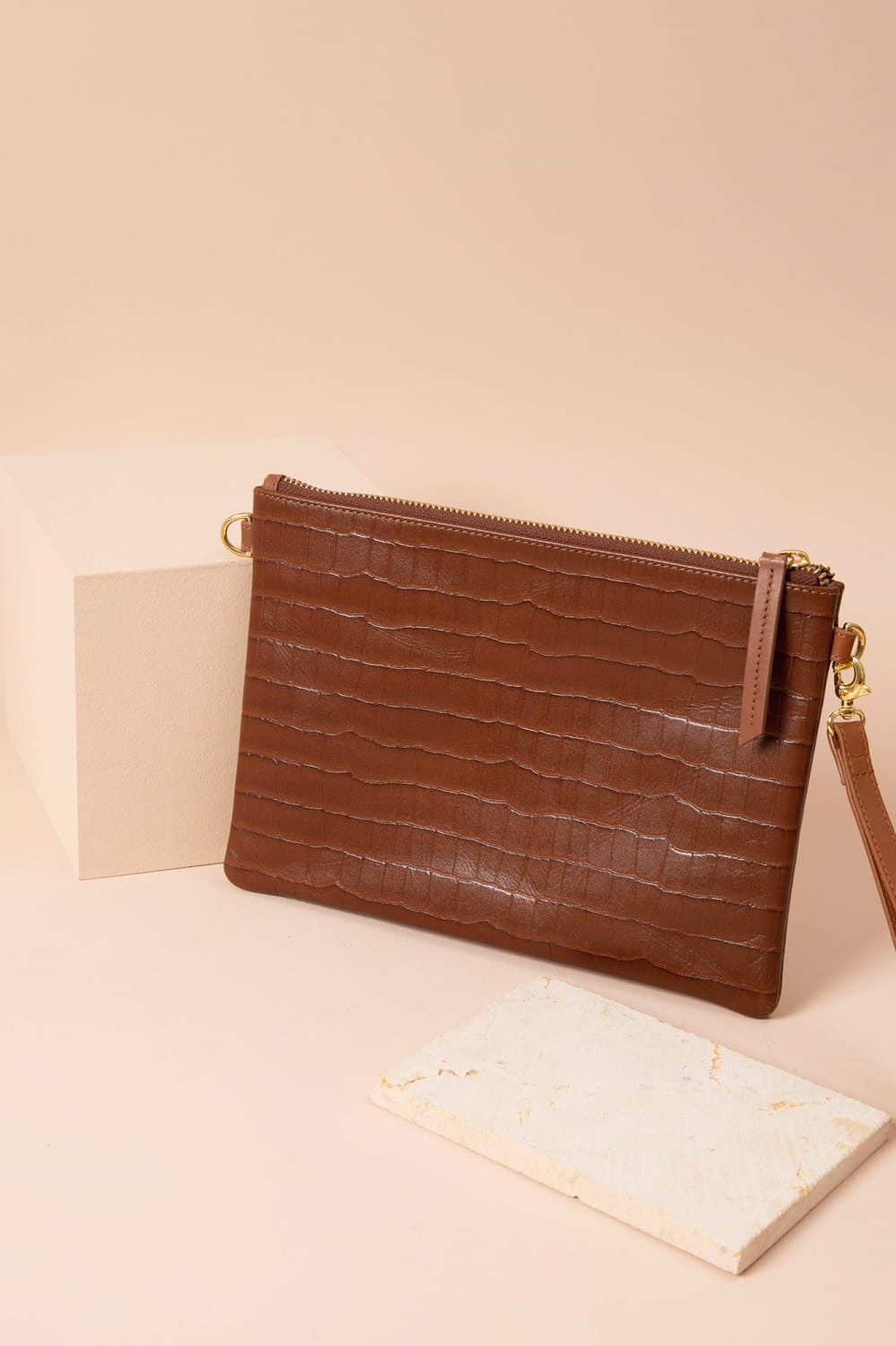 Pochette Willy Cognac