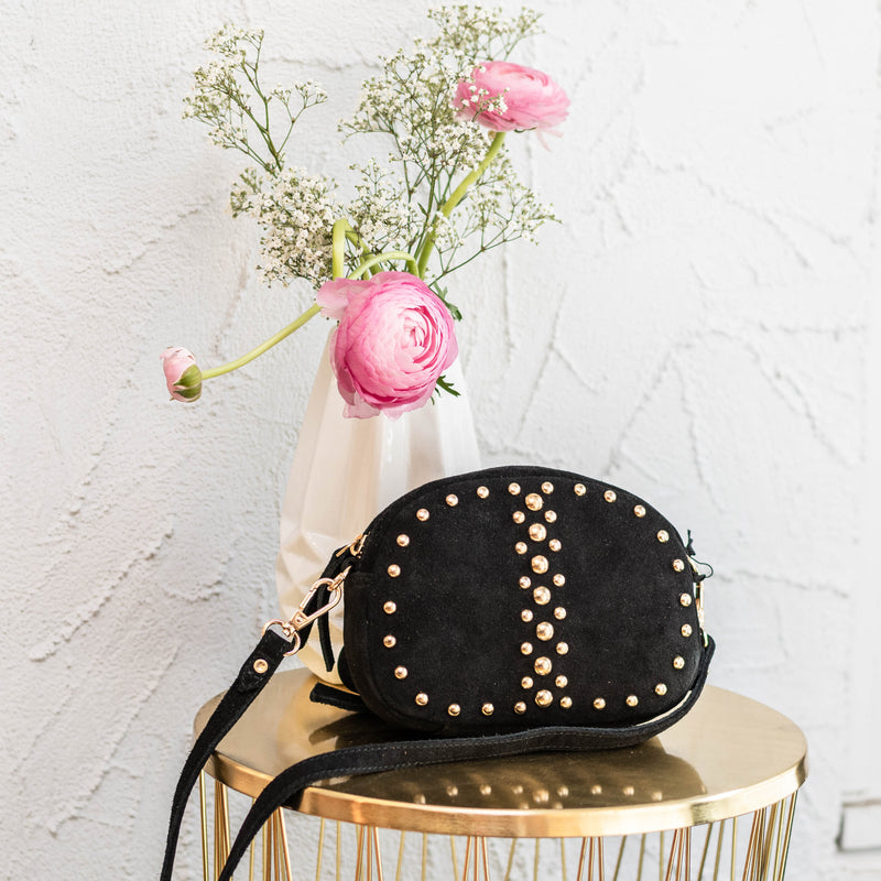 Sac Lune Big Studs Noir*