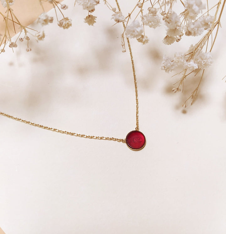 Collier Carole 8 mm - Divers Coloris