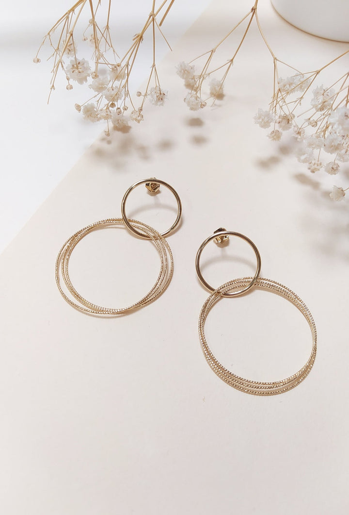 Boucles Double Anneaux Extra