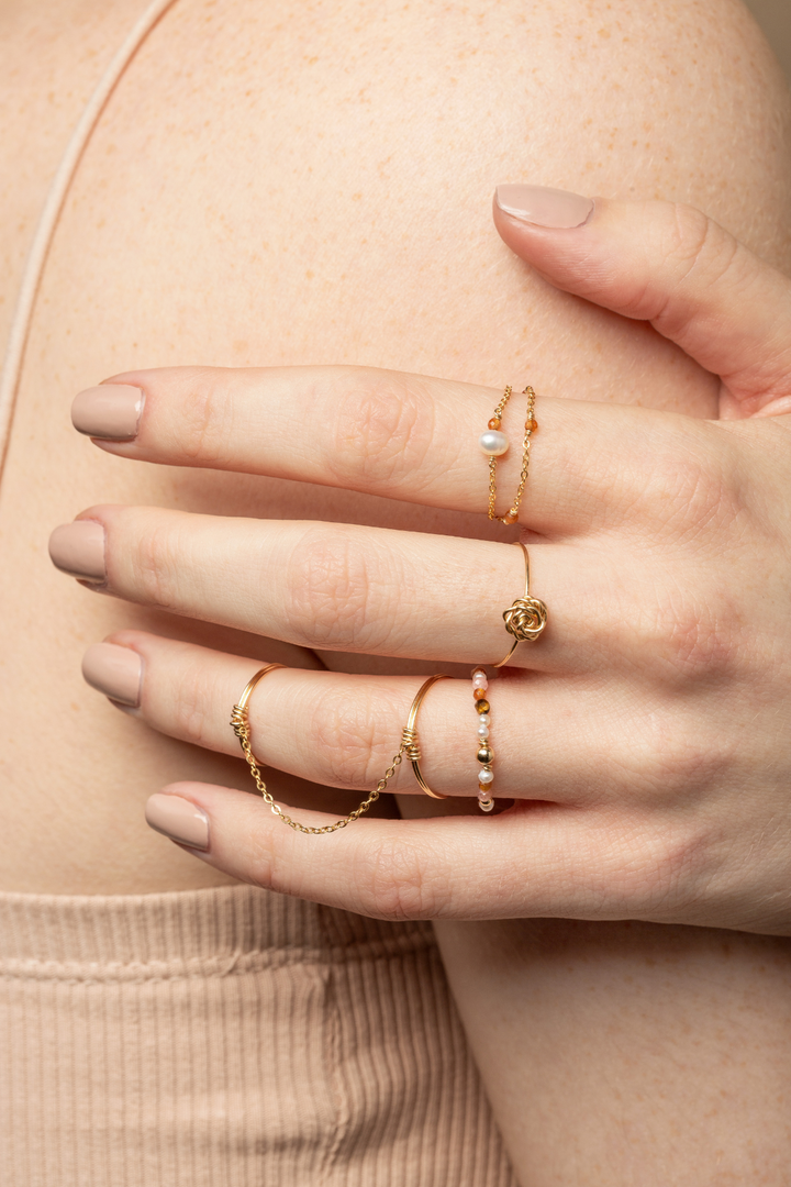 Bague Essentiel Jumelle
