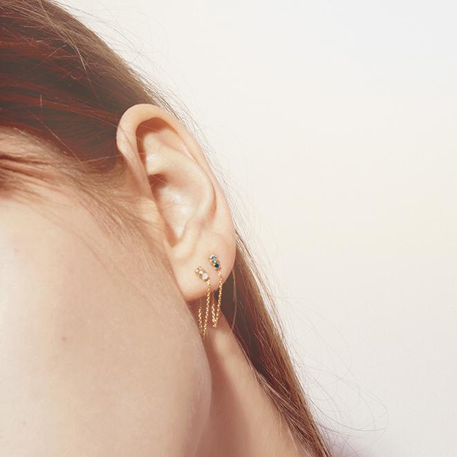 Boucles Chaînes Amants - Divers Coloris