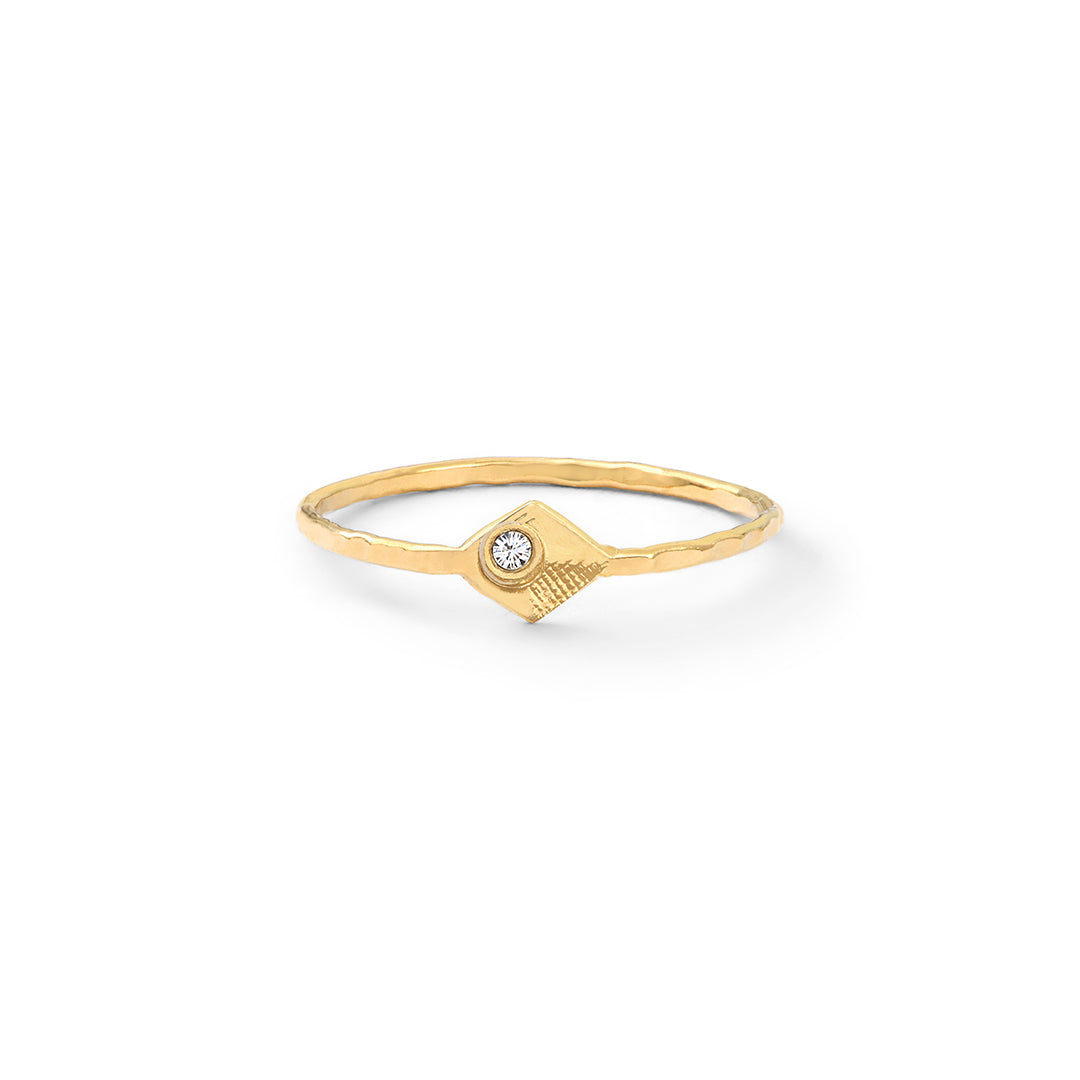 Bague Amoureuse Simple Cristal