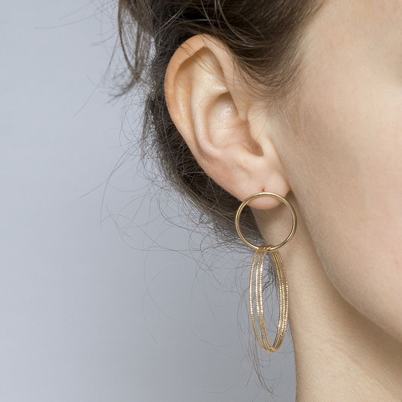 Boucles Double Anneaux Extra