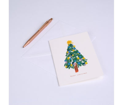 Carte Tree " Merry Christmas "