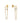 Boucles Colette Chaîne Small Cristal