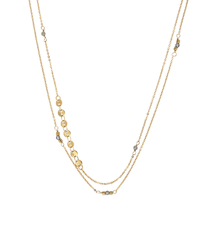 Collier Double Livia - Divers Coloris