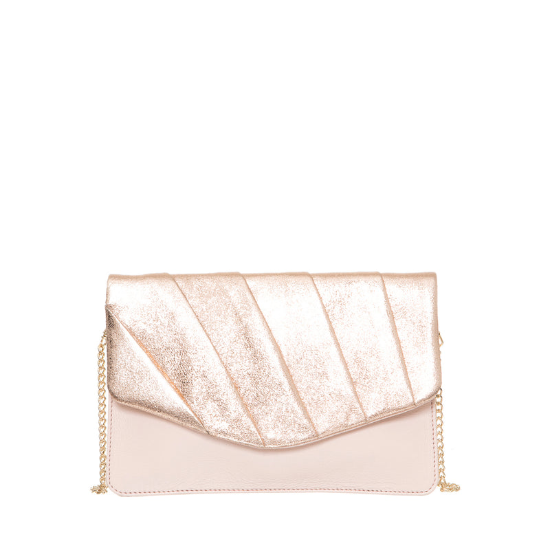 Sac Pochette Eliabelle Nappa Nude