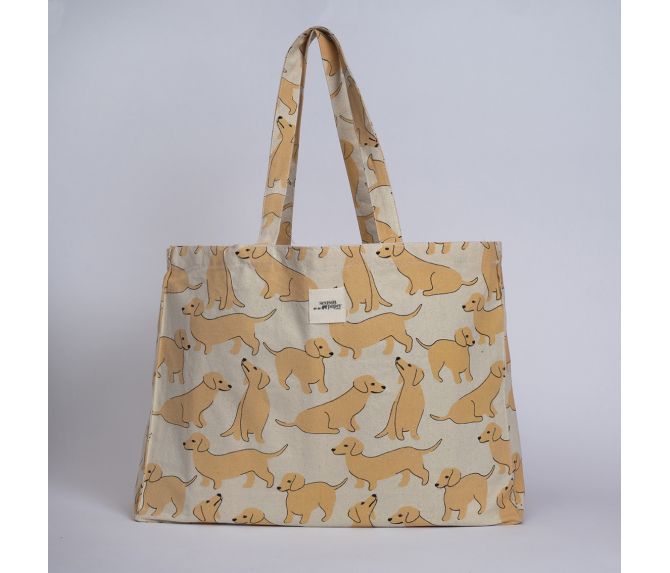Totebag teckels