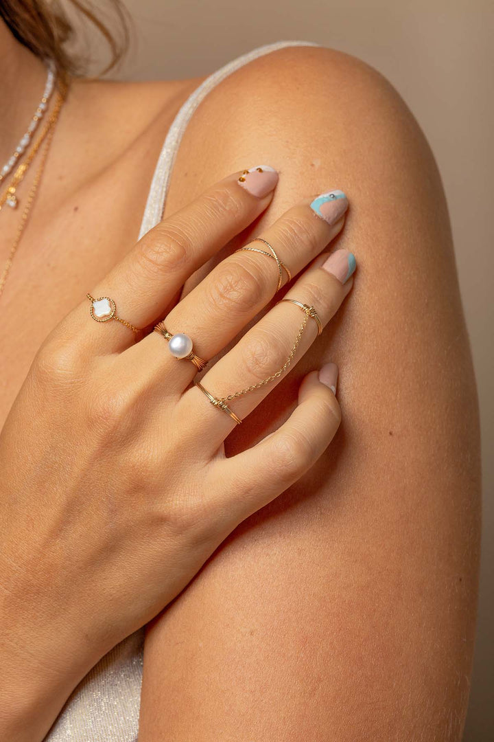 Bague Essentiel Jumelle