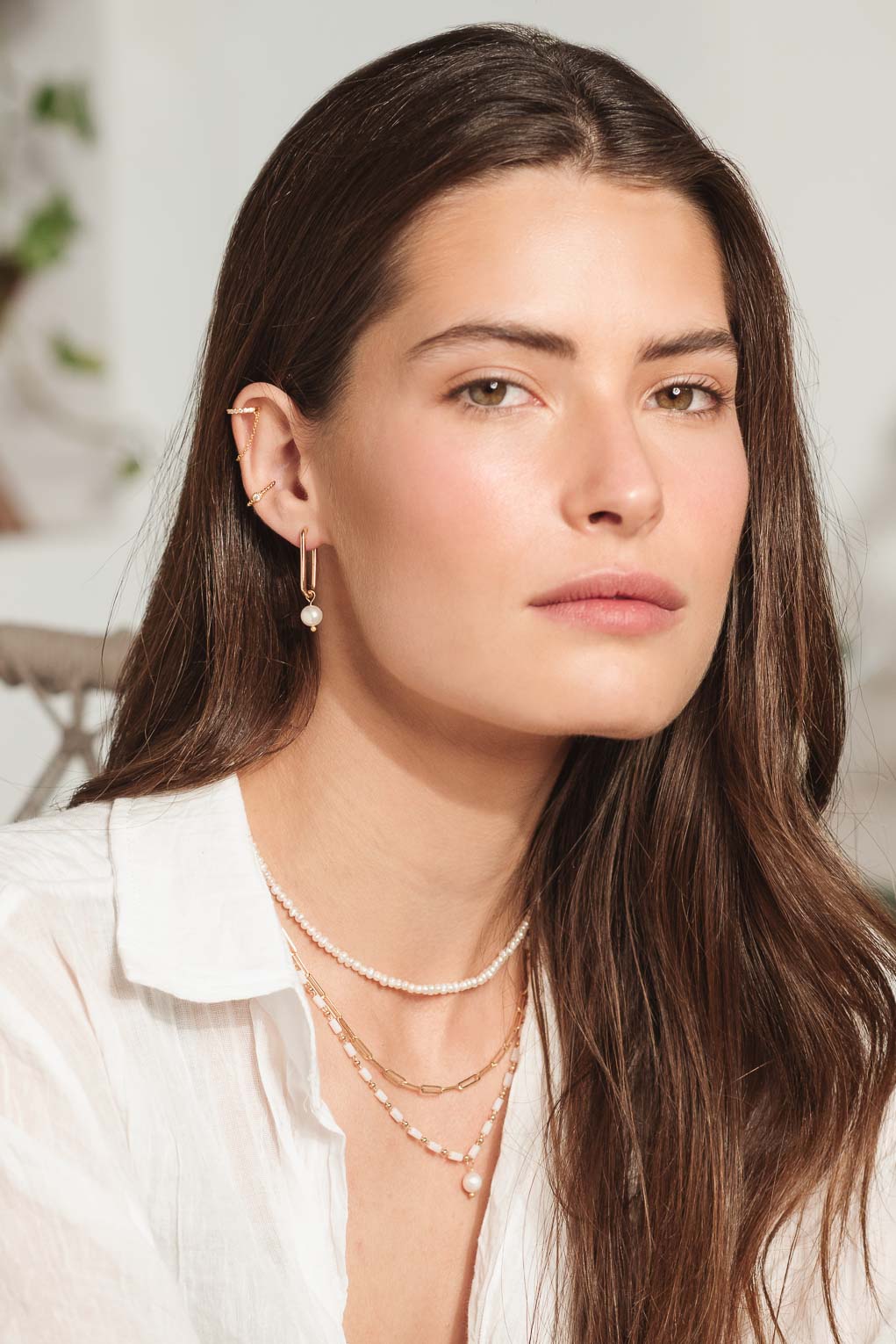 Boucles Chloé Dorées