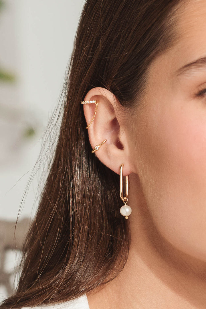 Boucles Chloé Dorées